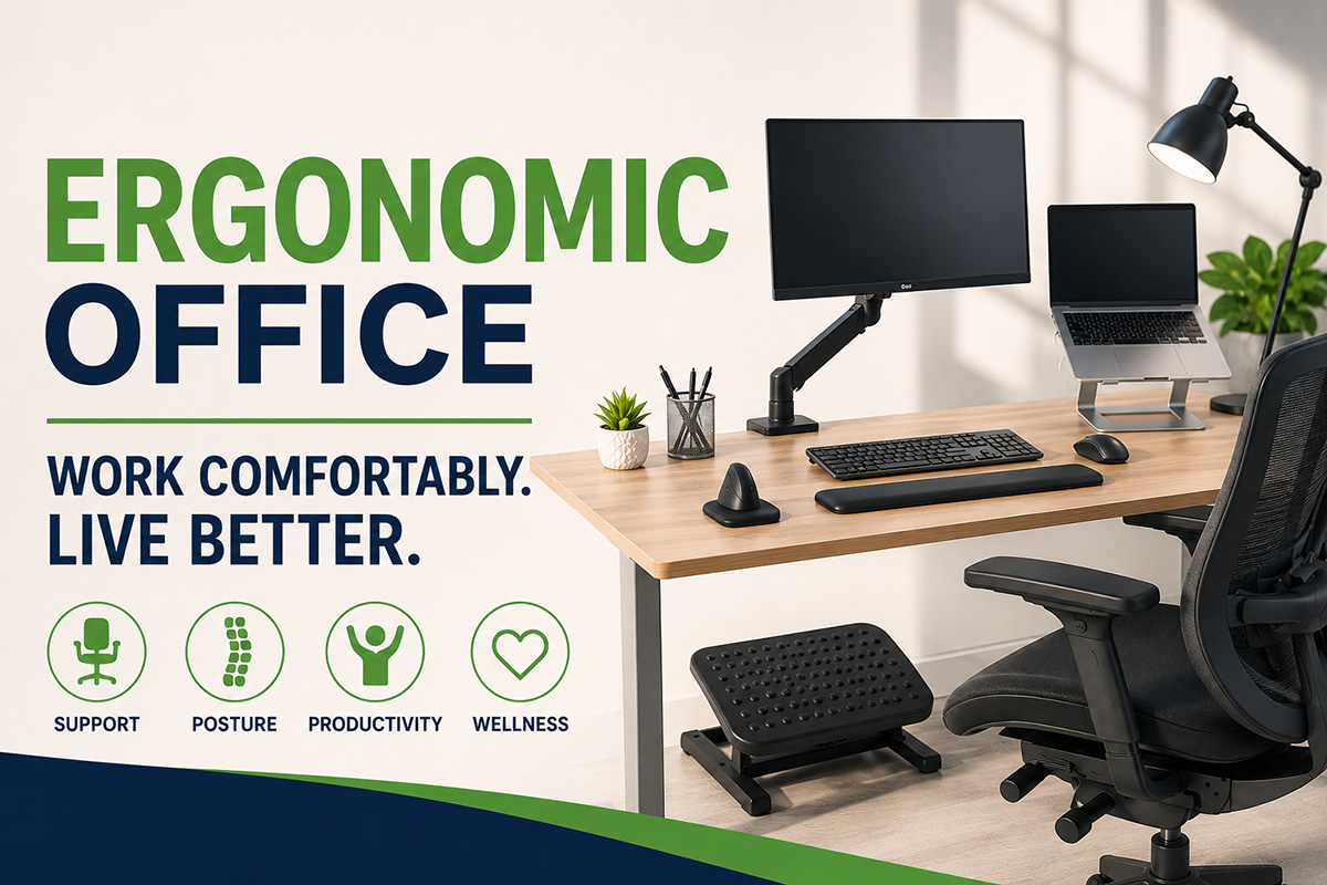 Boost Productivity: Essential Ergonomic Office Accessories for Your ...