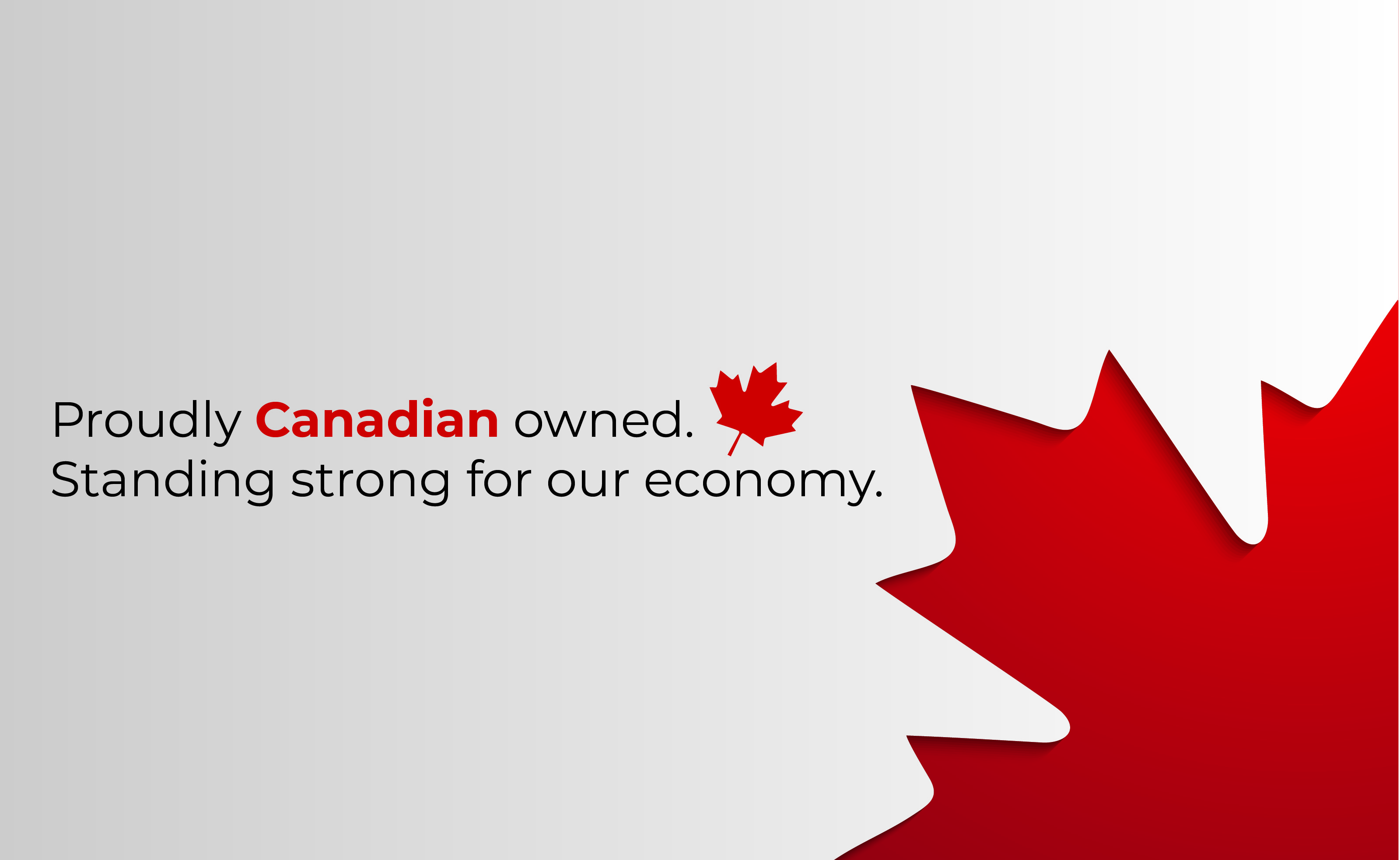 Office Central Banner Proudly Canadian