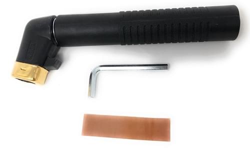Electrode Holder: 400 A Max Amperage, For 3/16 in Max Dia, 4/0, Ball Point Screw