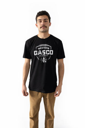 GASCO VINTAGE EMBLEM TEE BLACK M