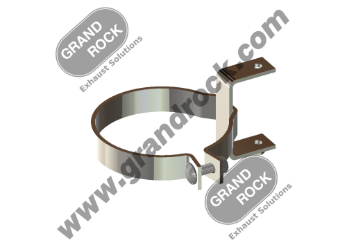 BRACKET, 5" SS POLISHED LEFT KW AEROCAB TOP