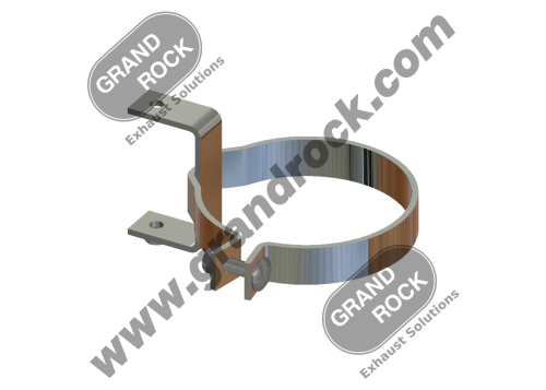 BRACKET, 5" SS POLISHED RIGHT KW AEROCAB TOP