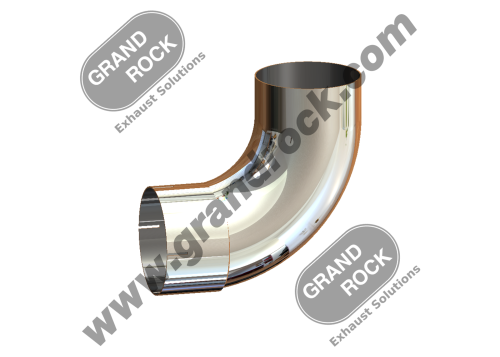 ELBOW,5" 90DEG,10X10 ID/OD CHR