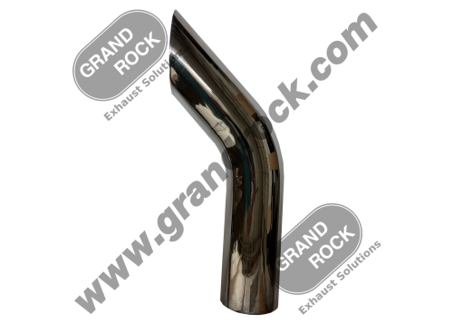 5" C/R, BULLHORN-STACK, OD/OD, CHROME