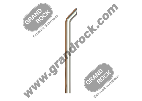 7" X 108" BULLHORN OD CHROME
