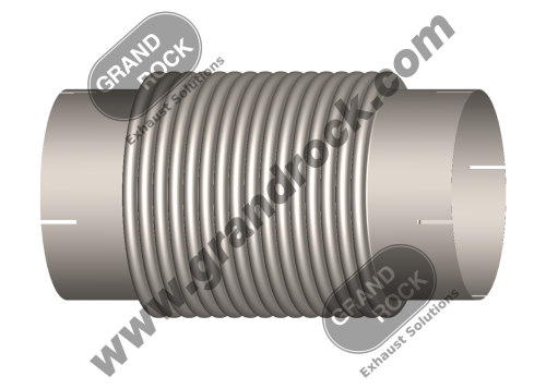 5" X 10" 2 PLY BELLOWS ID/ID; 321 SS