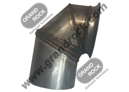 5' 90DEG 8.5" X 8.75" ELBOW OD FLARE 409SS