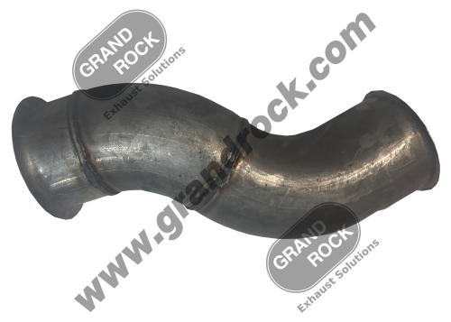 4" 2-BEND WITH FLARE, 409 ALZ SS