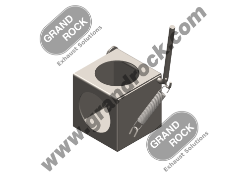 4" 2 POSITION DIVERTER BOX SS