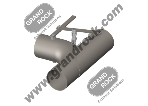 4"1-BEND OD/OD/OD Y-PIPE ALZ