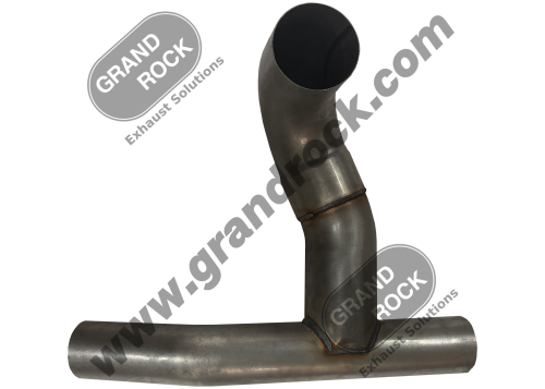 5"2-BEND OD/4"OD/4"OD Y-PIPE ALZ