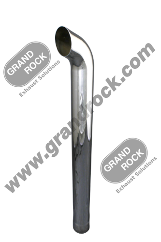 STACK CURVED,4"X60,OD CHR