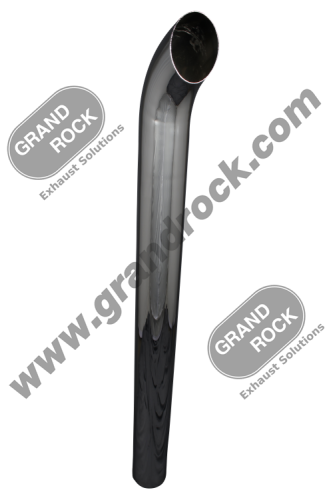 STACK CURVED,5"X84,OD CHR