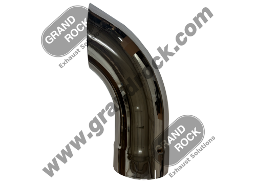 6" X 18" CURVED TOP ID CHROME