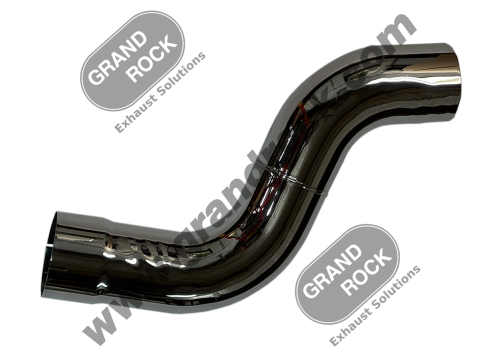 5" 2-BEND, ID/OD; CHROME