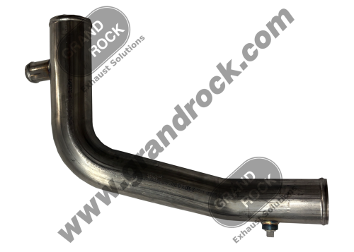 2.5" 3-BEND LOWER COOLANT TUBE; 304SS