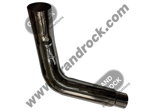 6"2-BEND OD/R5"OD PIPE LEFT CHR