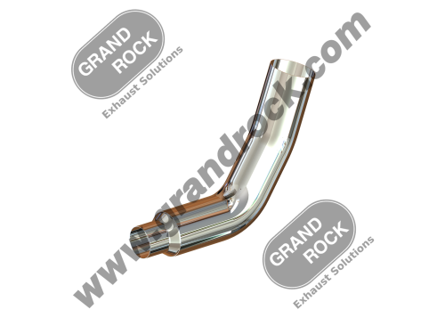 7"2-BEND OD/R5'OD PIPE RIGHT CHR