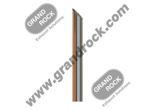 STACK MITER, 7"X60" OD, CHR