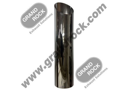 8" X 36" MITER CUT, OD, CHROME