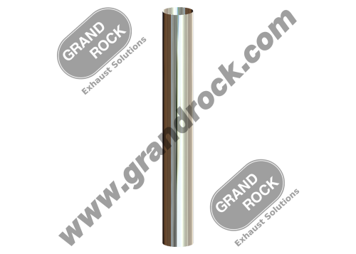 8" X 36" STRAIGHT, OD; CHROME