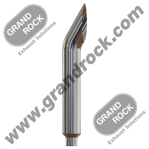 STACK AUSSIE, 8" X 64", R5" OD CHROME