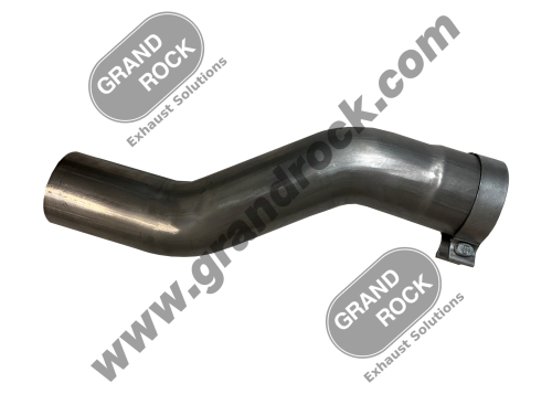 4" 2-BEND, 4"ID/OD W/CLAMP; 409B SS