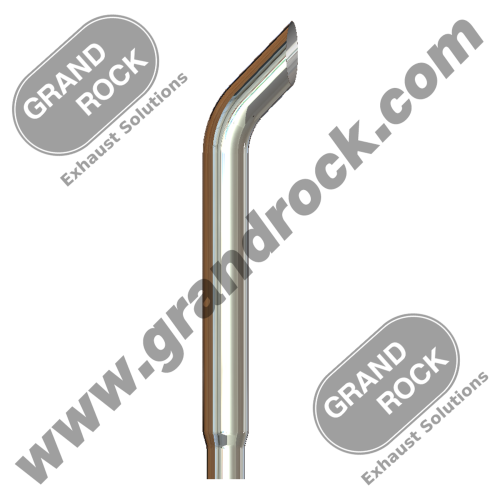 STACK BULLHORN,6"X60 R5"OD CHR
