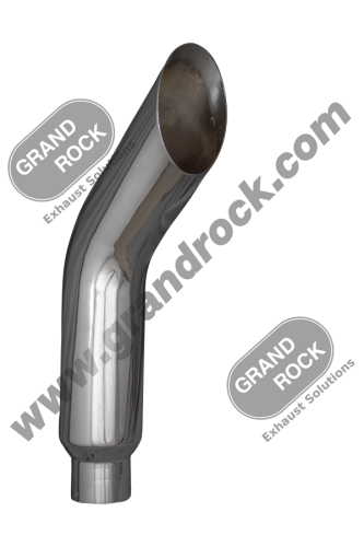 STACK BULLHORN,7"X48 R5"OD CHR