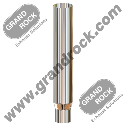STACK STRAIGHT, 8" X 44", R5" OD CHROME