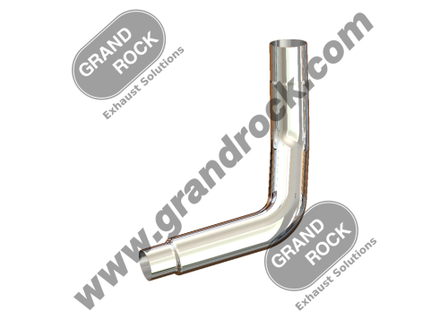 TAPERED 6" 2-BEND OD/R5" OD RIGHT CHR
