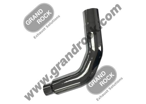 TAPERED 6" 2 BEND OD/R5" OD RIGHT CHR