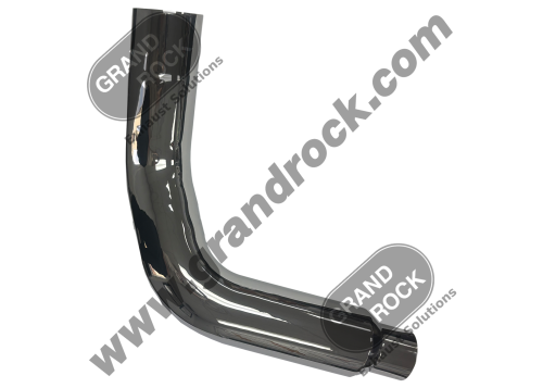 TAPERED 7" 2-BEND OD/R5" OD LEFT CHR