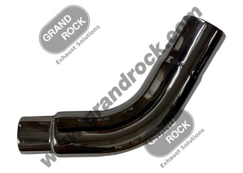 TAPERED ELBOW, 7"X60DEG, R5" OD, CHR