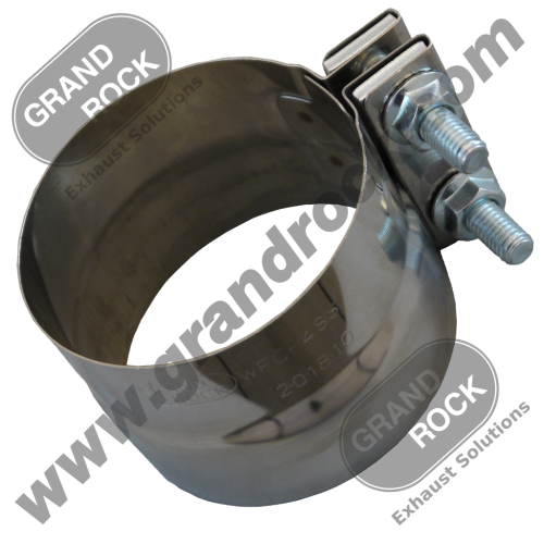 4" PRFRM CLMP, W/LJ, 304SS 12PK