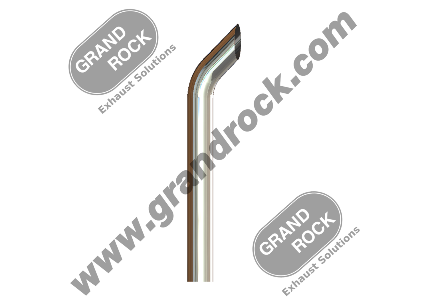 6" X 54" BULLHORN, OD CHR