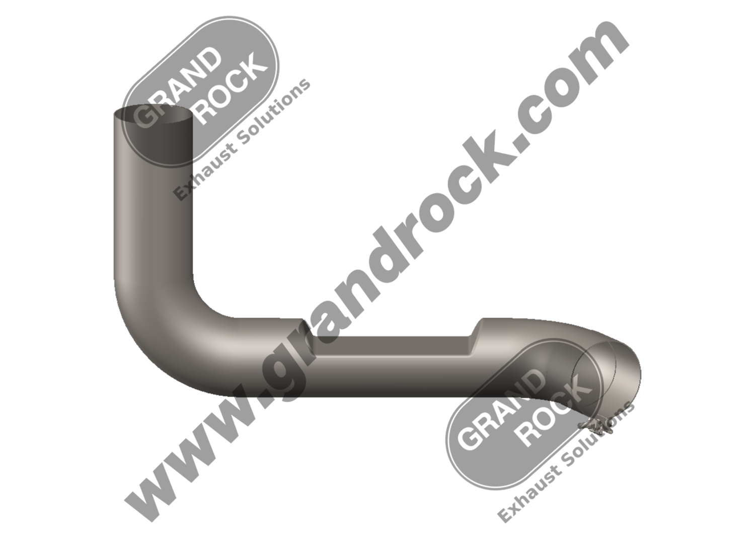 5" 2-BEND ID/OD W/FLAT SS409