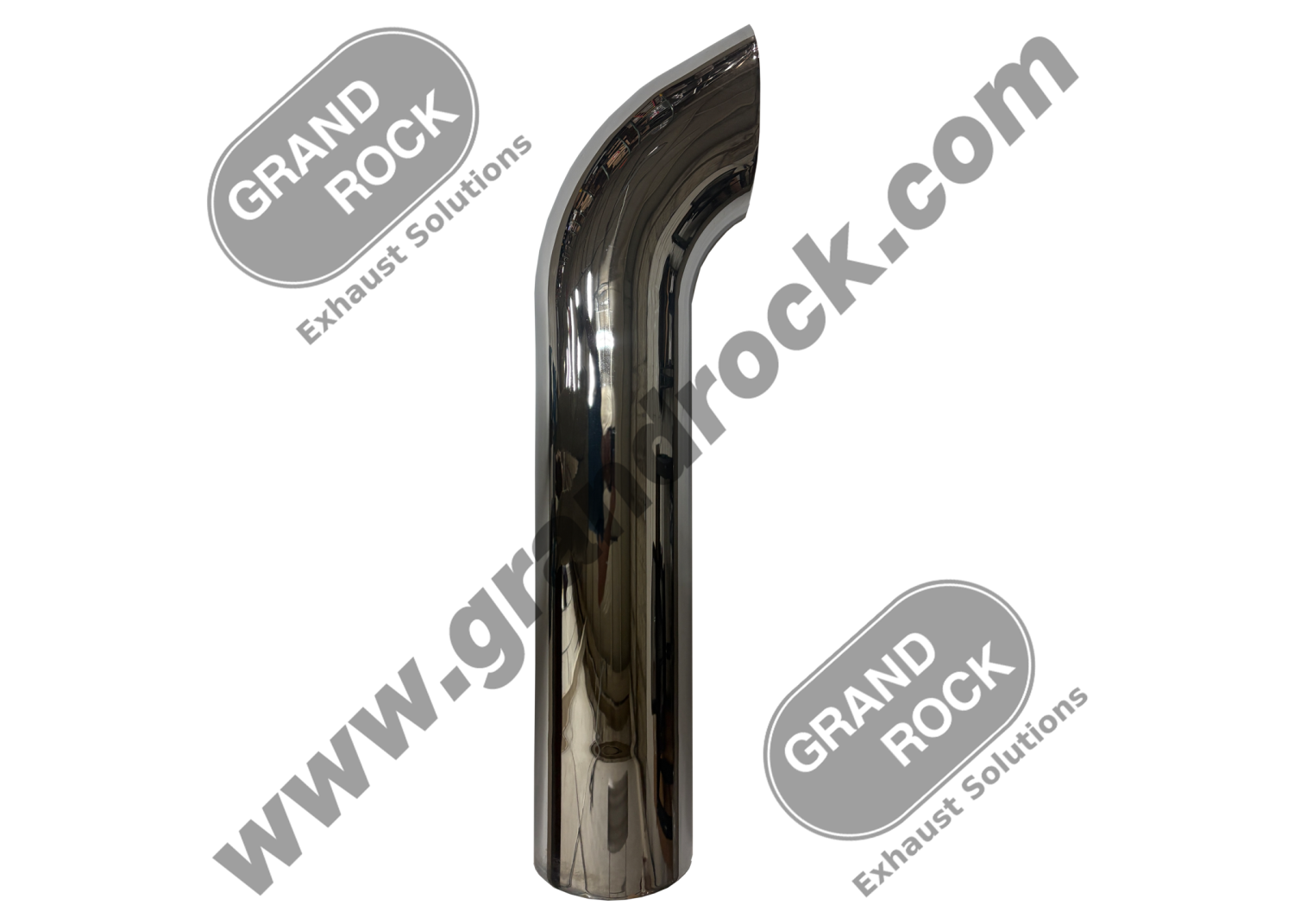 7" X 48" CURVED, OD CHR