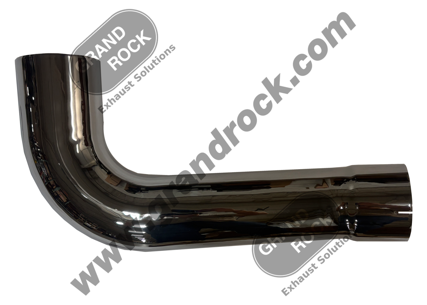 5"2-BEND OD/ID PIPE LEFT CHR