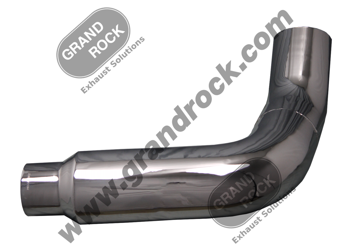 7"2-BEND OD/R5"OD PIPE RIGHT CHR