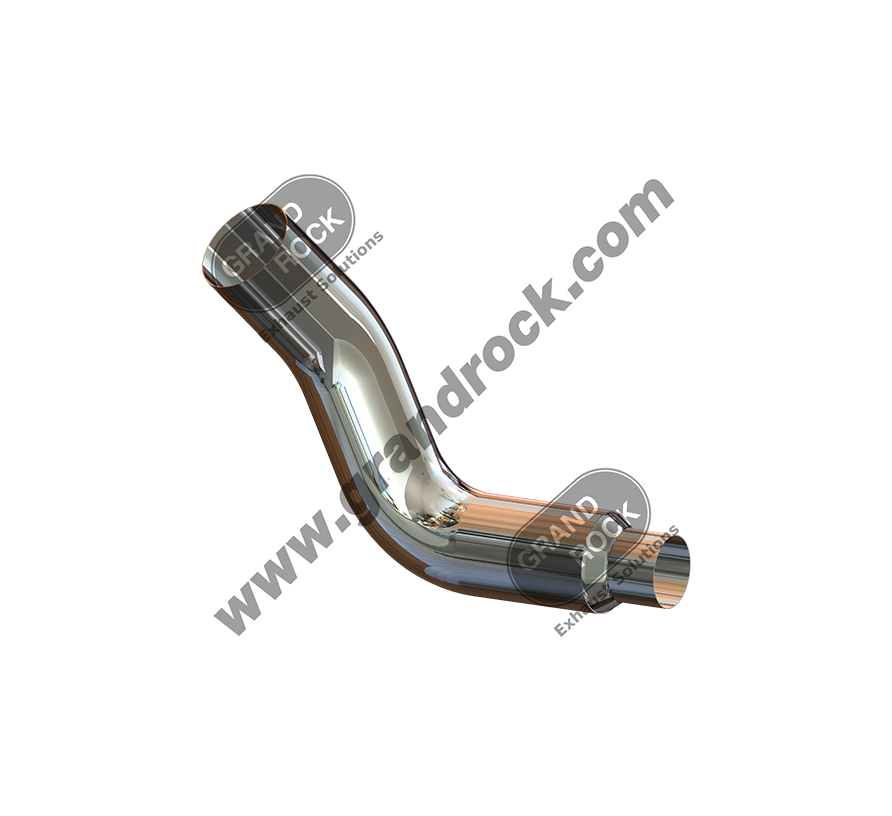 7"2-BEND OD/R5"OD PIPE LEFT CHR
