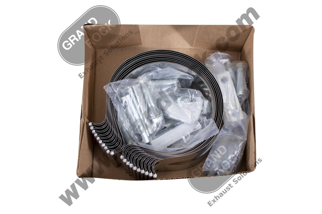 CLAMP, 6" VALUE PACK SS, 10 PIECE PRE-FORM