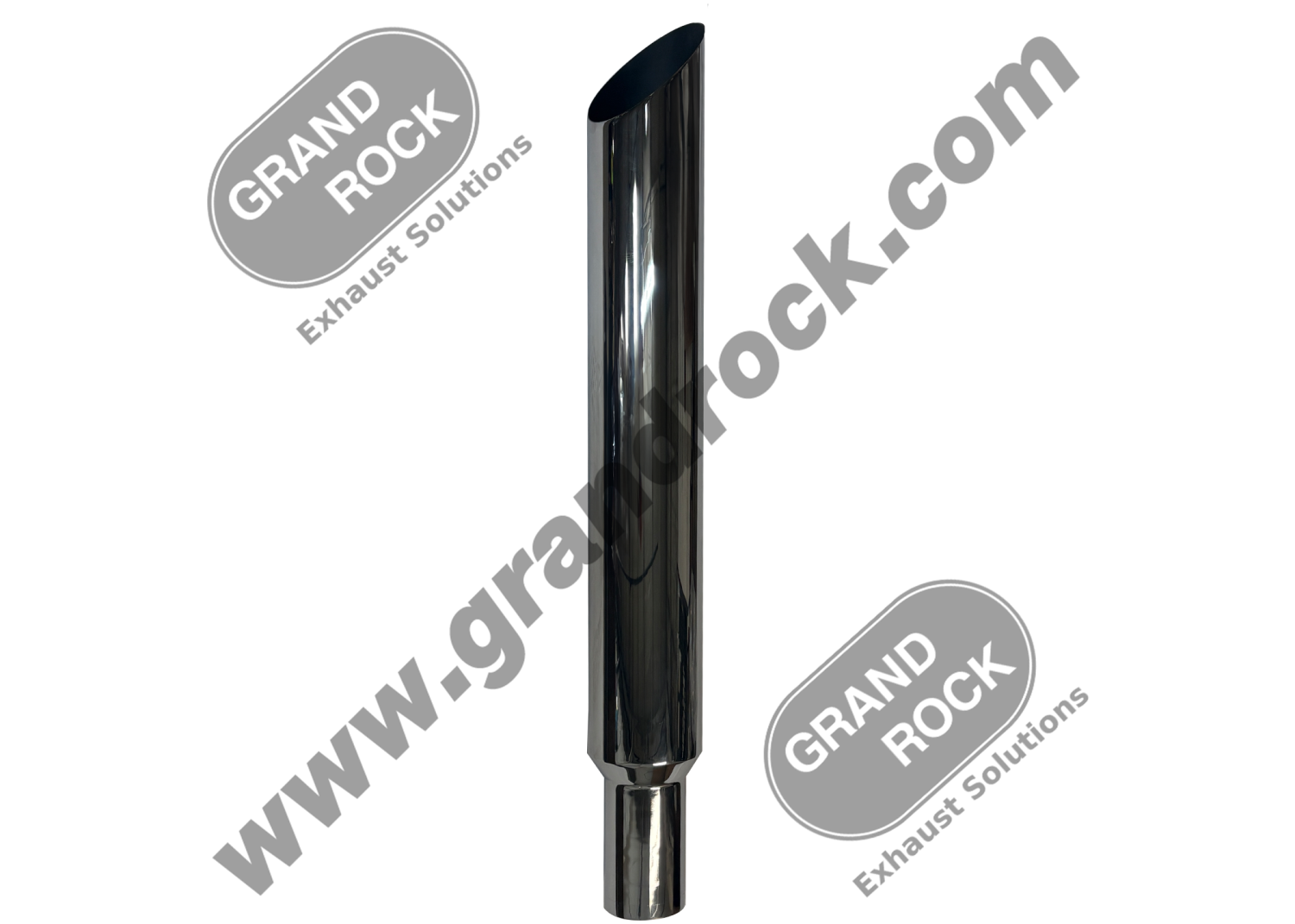 7" X 54" MITER, R5 X 8"L, OD, CHROME, CL
