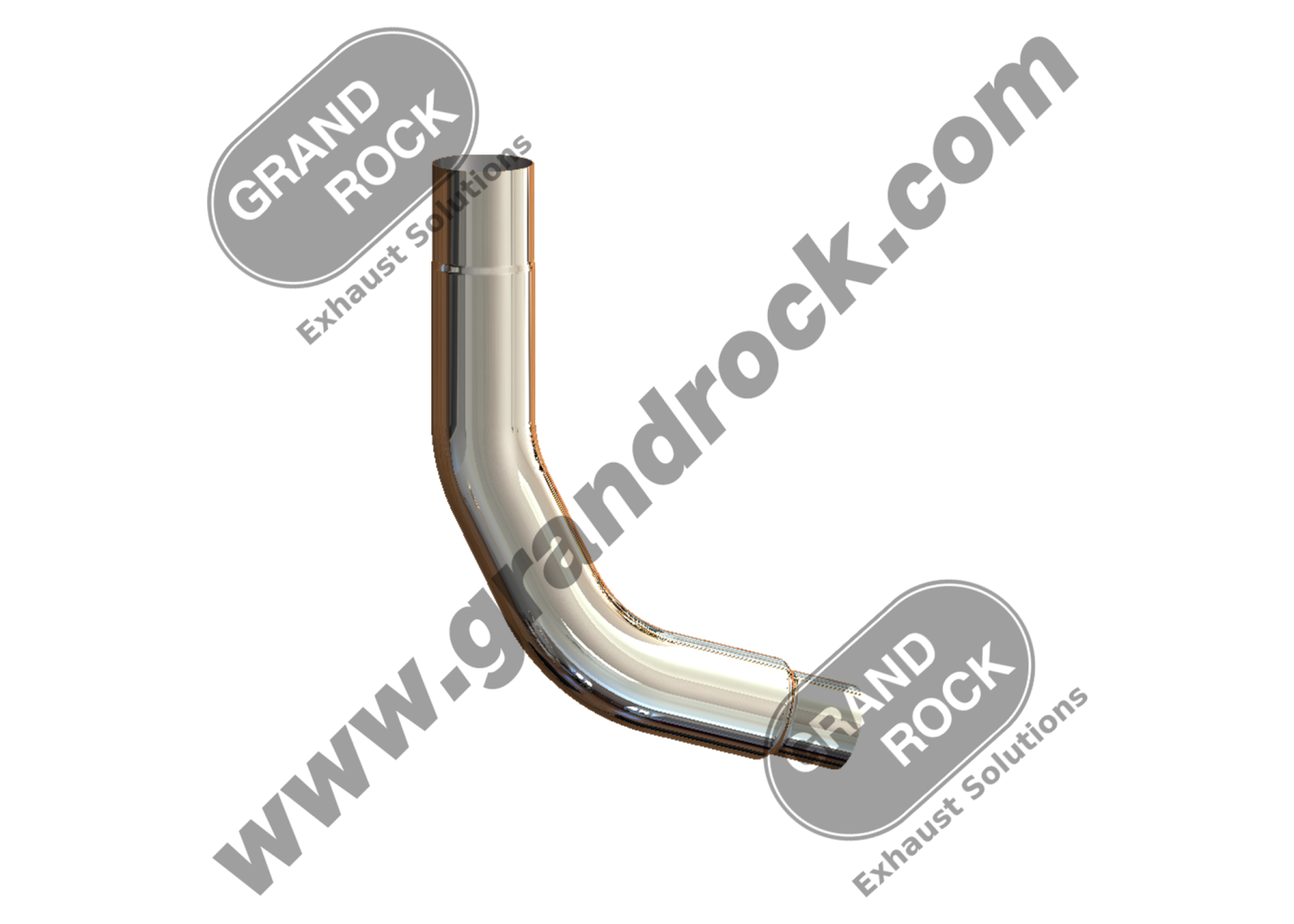 TAPERED 6"2-BEND OD/R5" OD LEFT CHR