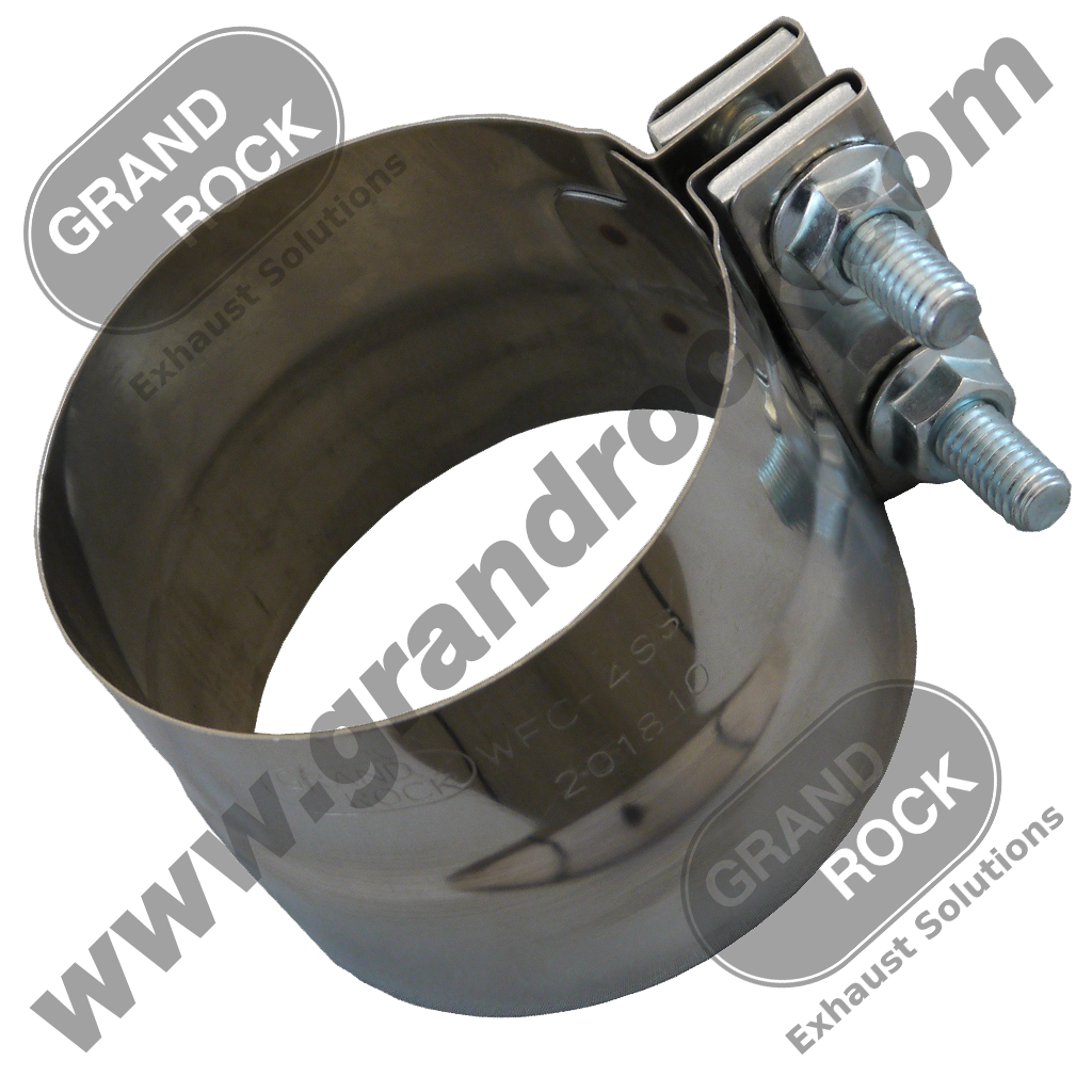 4" PRFRM CLMP, W/LJ, 304SS 12PK