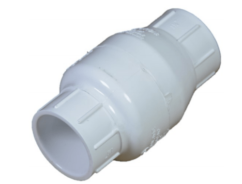 1-1/2" PVC SWING CHECK VALVE