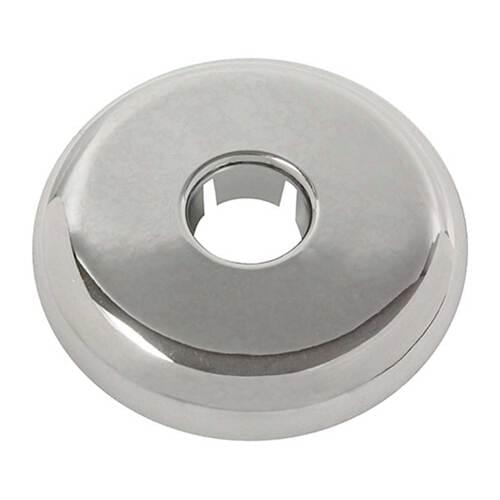 5/8" FLOOR AND CEILING PLATE  PLASTIC POLISHED CHROME