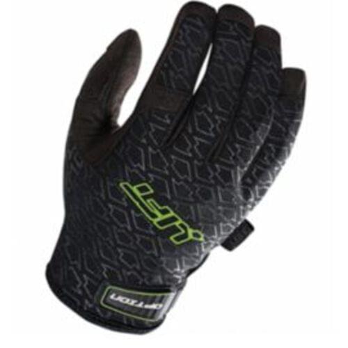 OPTION GLOVE BLACK SYNTHETIC LEATHER WITH AIR MESH X-LARGE