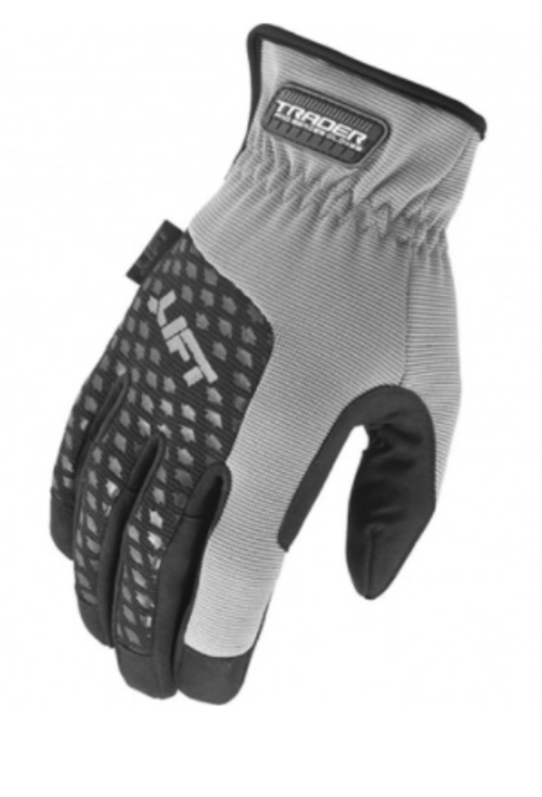 TRADER GLOVES GREY EXTRA LARGE
