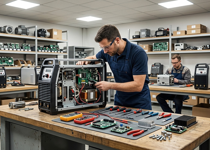 Factory-trained repair technician